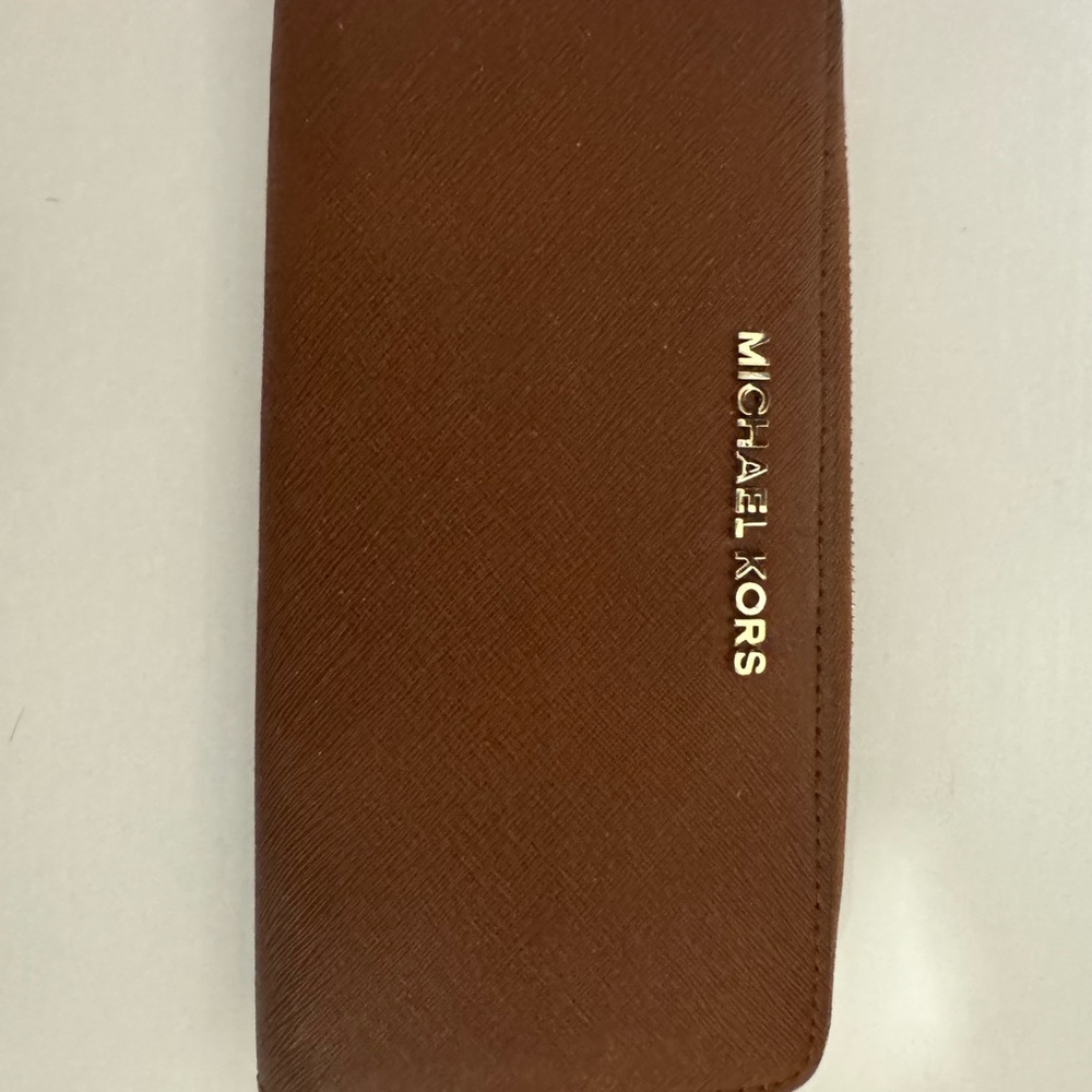 Michael Kors Brown Key & Card Holder